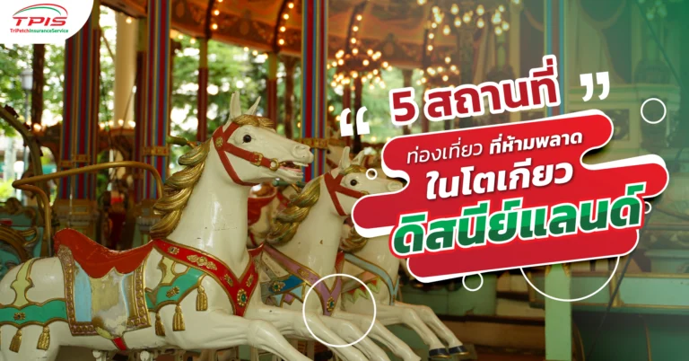 5 สถานที่ท่องเที่ยว ที่ห้ามพลาดในโตเกียวดิสนีย์แลนด์